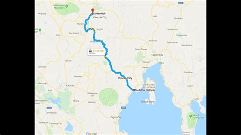 davao to valencia bukidnon.